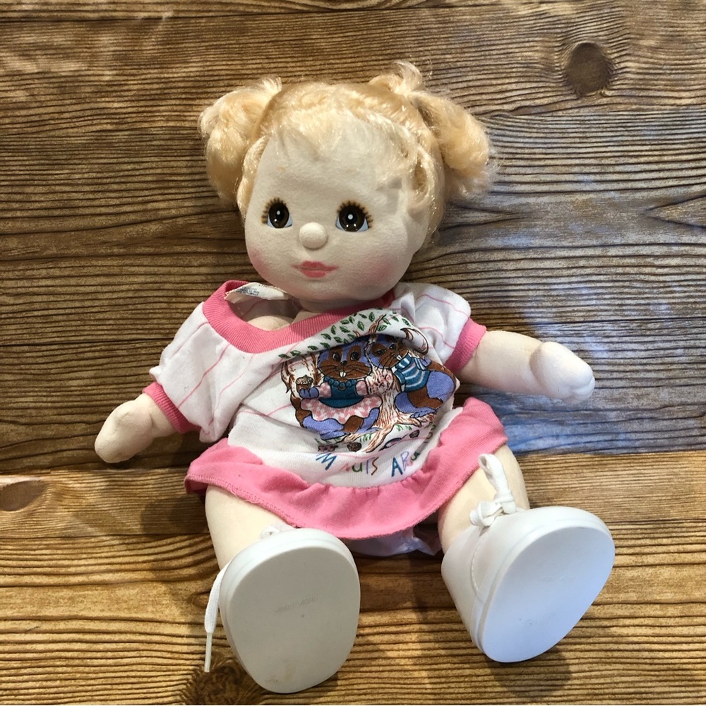 1985 Mattel My Child Doll blond
